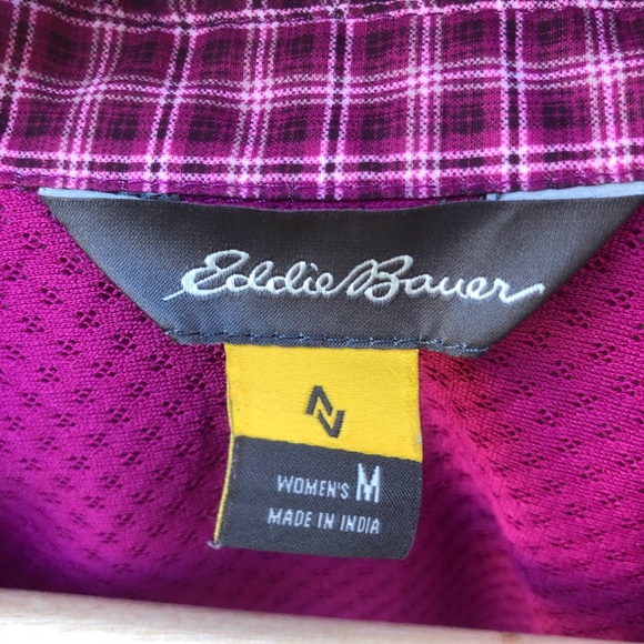 Eddie Bauer Travex Button Up Short Sleeve Shirt - Picture 5 of 5